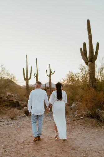 Walking through the Desert